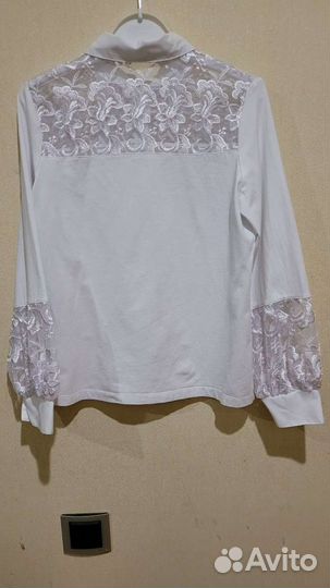 Блузка школьная 140-146-152