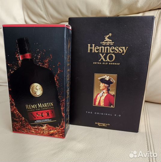 Коробки из под коньяка Hennessy X.O