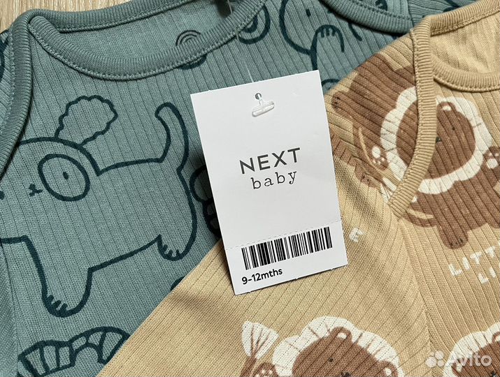 Боди Next 80 размер (9-12М) новые