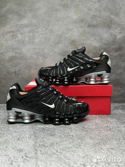 Nike Shox TL Black Silver