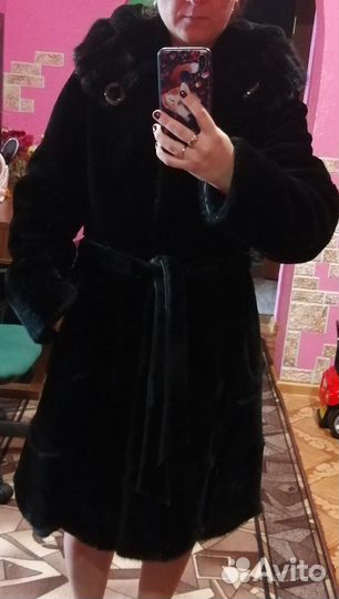 Шуба мутоновая