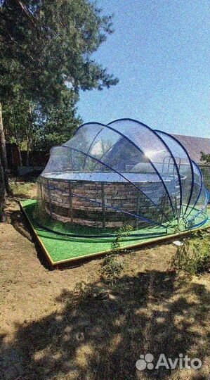 Купол для бассейна