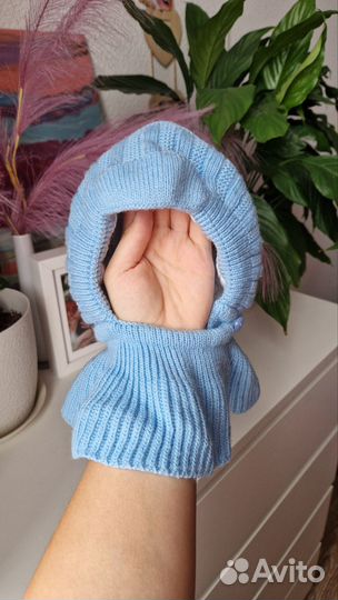 Шапка шлем журавлик 46 48