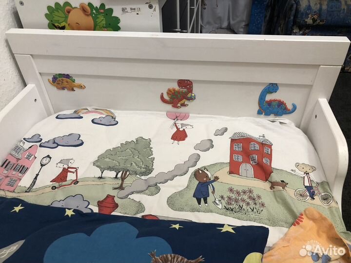 Раздвижная кровать IKEA сундвик и матрас Орматек