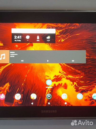 Планшет samsung galaxy tab not 10 andr9