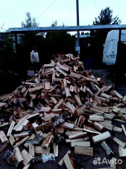 Дрова Осина подготовленные с доставкой любого объе