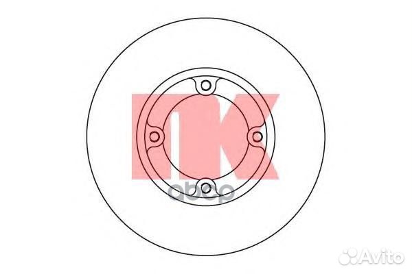 Диск тормозной chevrolet spark 05/daewoo matiz