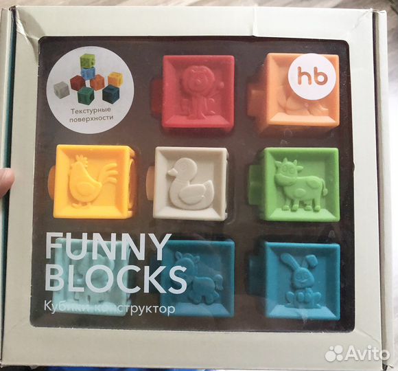 Игрушка кубики Happy Baby (hb)