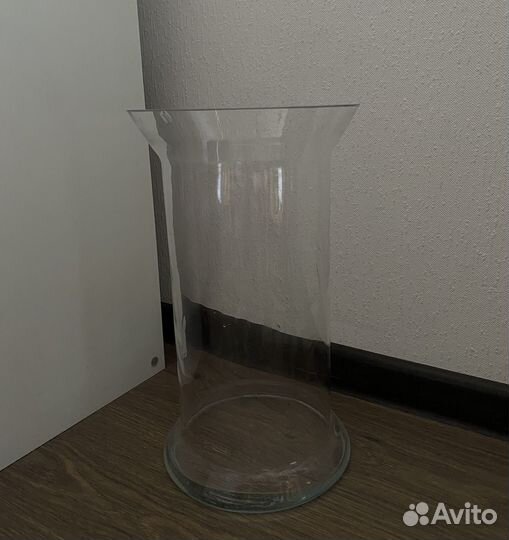 Ваза напольная большая (стекло)