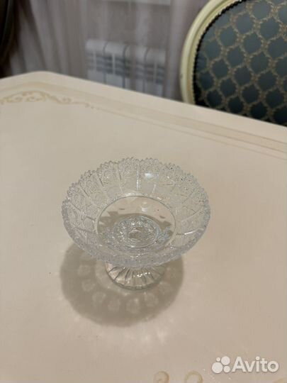 Хрустальная конфетница glasspo