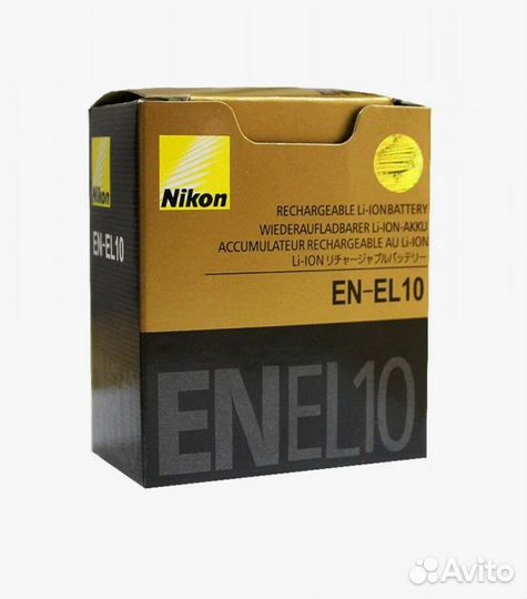 Nikon EN-EL10 Новый, в заводской упаковке