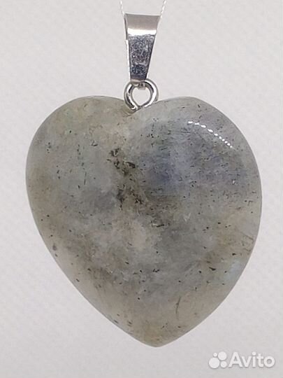 Кулон из натурального лабрадорита