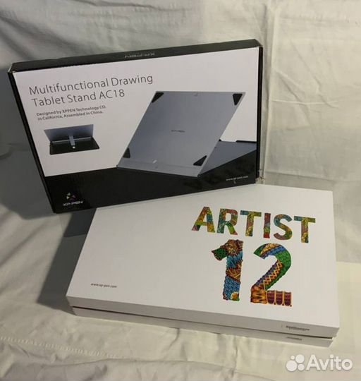 Графический планшет с экраном xp pen artist 12