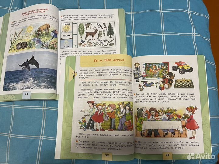 Окружающий мир 2 класс учебник и рабочая тетрадь