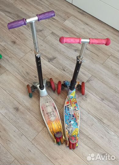 Самокат детский трехколесный