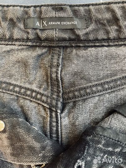 Armani exchange джинсовая юбка, 42 размер