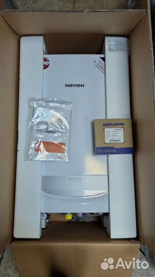 Газовый котел Navien Deluxe 13 16 24 квт Coaxial