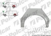 Ремкомплект крыла заднего левый зад для volkswagen transporter/multivan (T5) 04.03-10.09