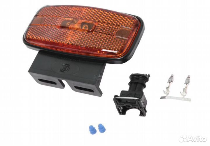 Фонарь габаритный с световозвращающим диодом 12/24