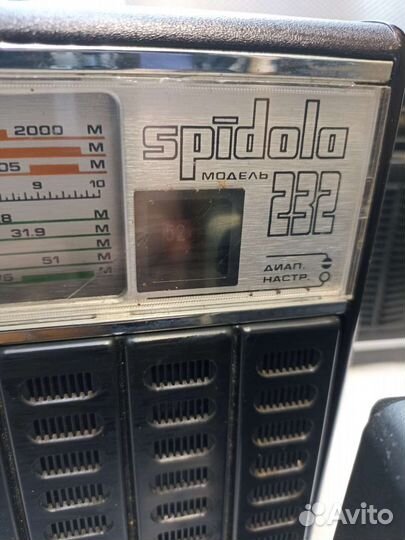 Радиоприемники СССР spidola