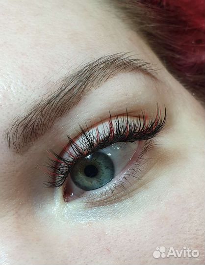 Натуральное наращивание ресниц