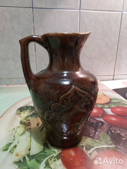 Горшок керамический и кувшин СССР