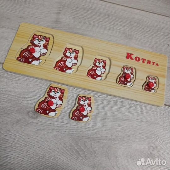 Развивающие деревянные игрушки