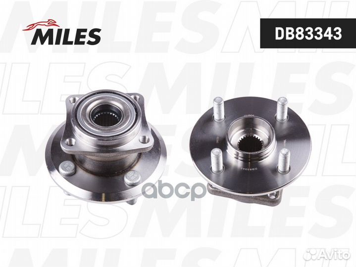 Ступица с подшипником toyota corolla 01-07 зад