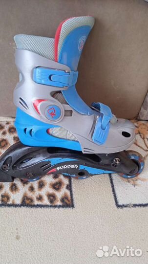 Роликовые коньки детские 30-33 раздвижные