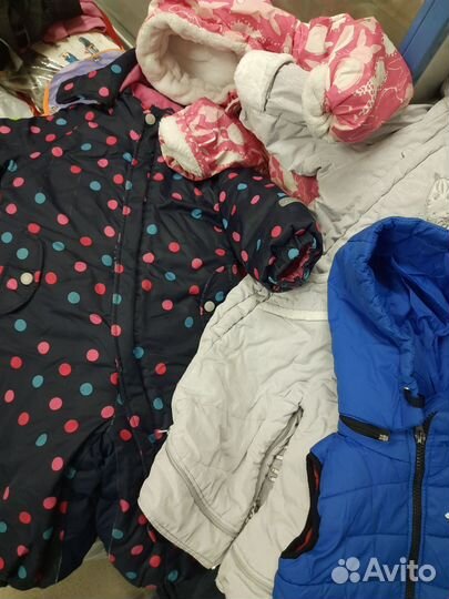 Бронь Детские вещи пакетом от 80 см до 98 см