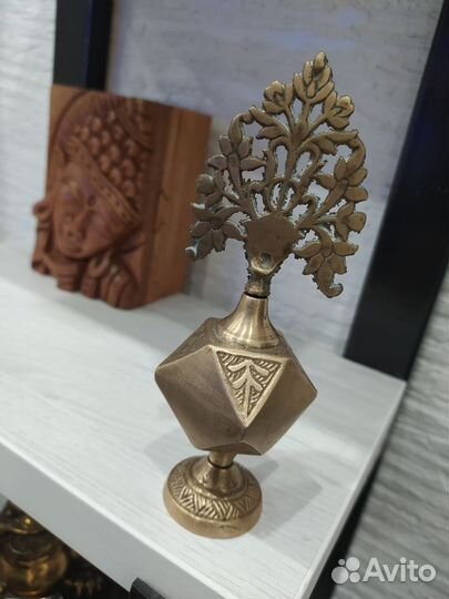 Сосуд для обрядов латунь