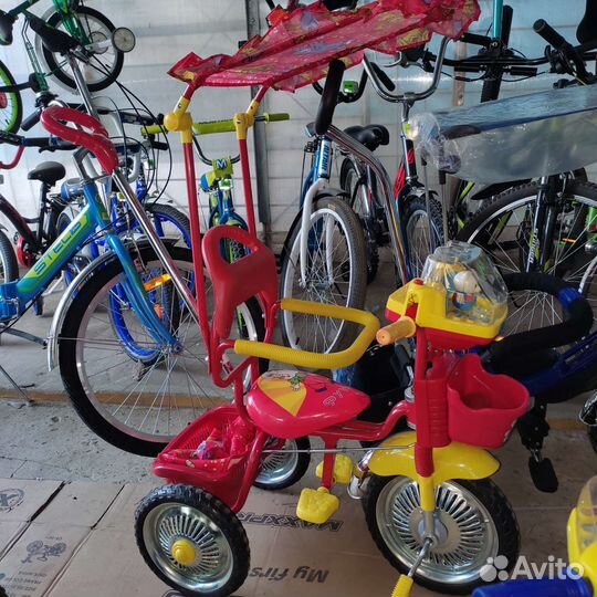 Велосипед трехколесный новый Чижик Фунтик