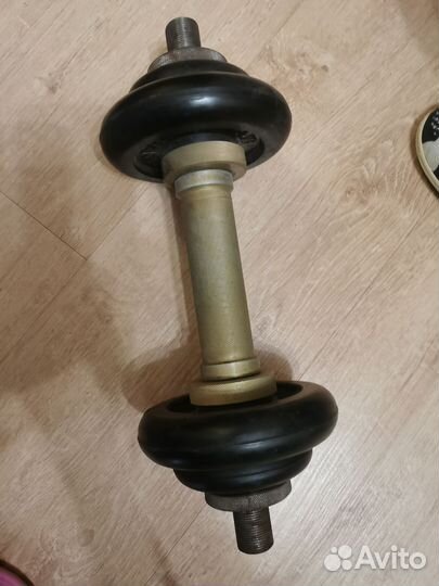 Гантели разборные обрезиненные