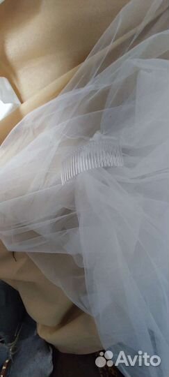 Свадебная фата 170см