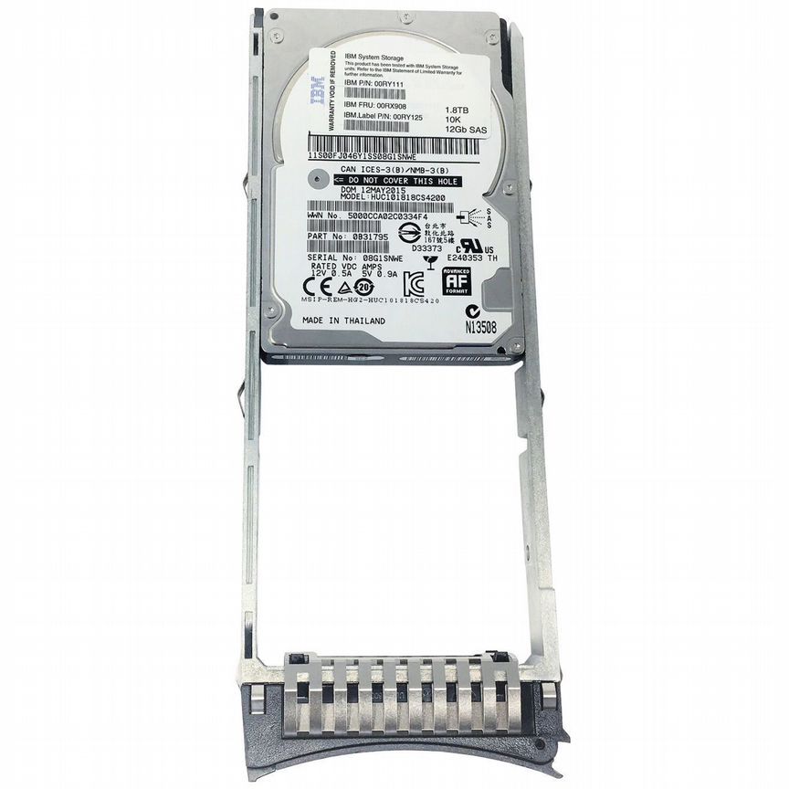 [00RY111] Жесткий Диск Ibm 1.8tb 00rx908 00wy600 Sas 00ry111