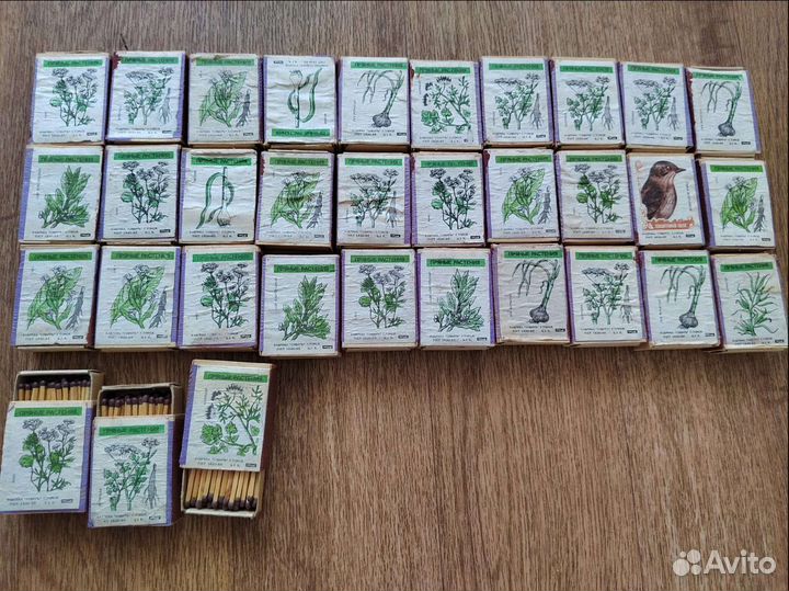 Спички СССР в деревянном коробке