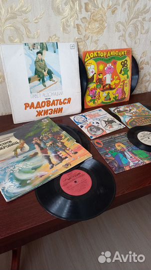 Виниловые пластинки СССР б.у