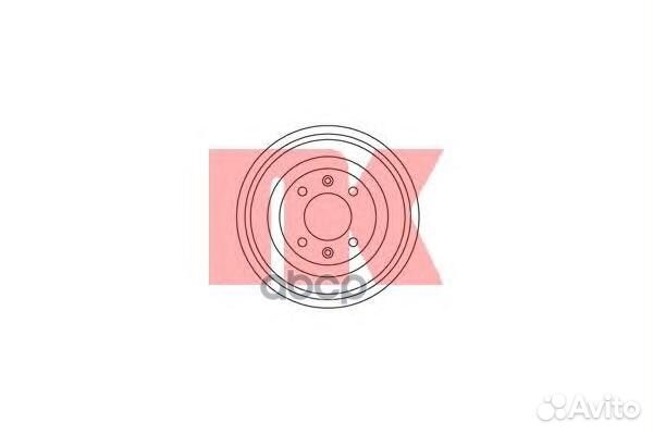 Барабан тормозной Peugeot 405 06/87- 253708 Nk