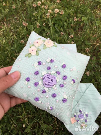 Свадебные аксессуары набор, мятный