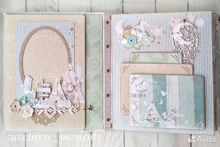 Альбом для мальчика на первый год жизни