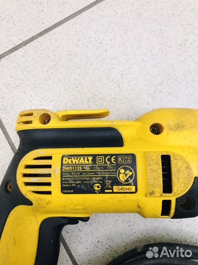 Дрель dewalt 1125