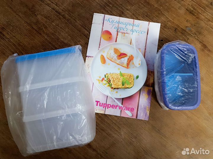 Салатники Tupperware с буклетом