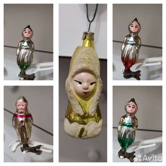 Елочные игрушки СССР 
