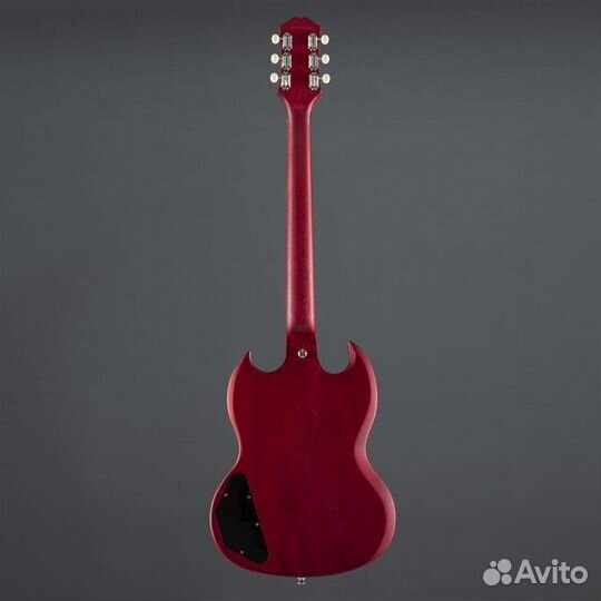 Новый Epiphone SG classic p90 worn cherry