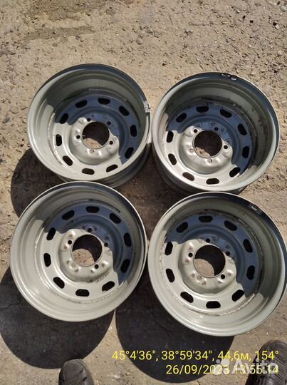 Диски стальные 6J 16H2