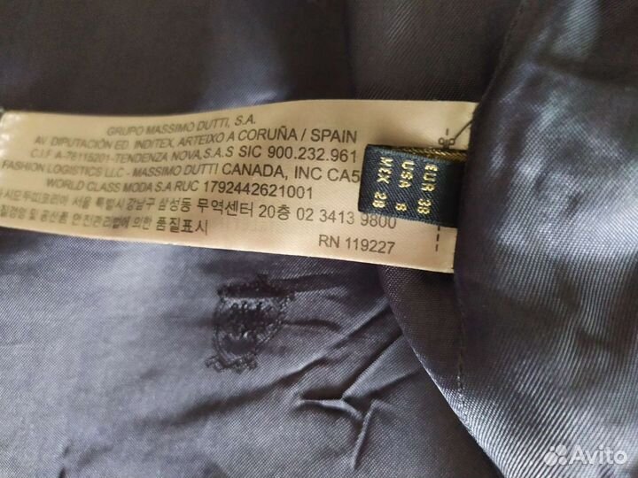 Massimo dutti 2пиджака с нюансом