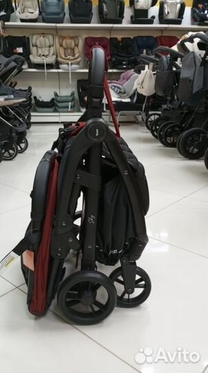 Коляска прогулочная Rant SKY до 22 кг (Cherry)