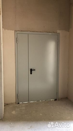 Двери металлические противопожарные/технические
