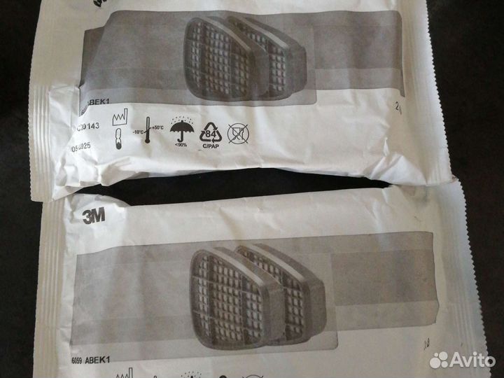 Полумаска 3м 6300