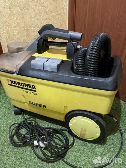 Моющий пылесос - экстрактор karcher puzzi 100